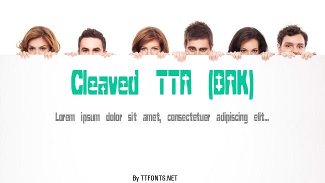Cleaved TTR (BRK) example